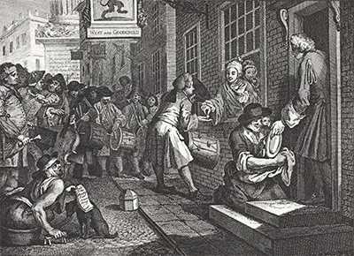 The Industrious 'Prentice out of his Time, & Married to his Master's Daughter William Hogarth